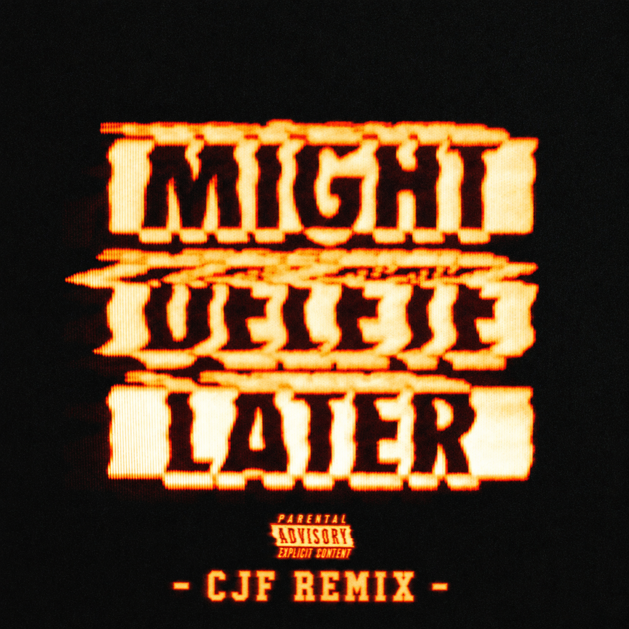 Cover artwork for J. Cole - Might Delete Later (CJF Remix)